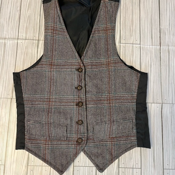 Reversible Wool Vest - Picture 2 of 7